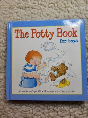 The Potty Book for Boys Alyssa Satin Capucilli Book Barrons ISBN 9780764152320